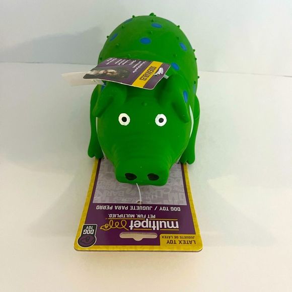 Multipet Grunting Latex Polka Dot Pig - Picture 5 of 6